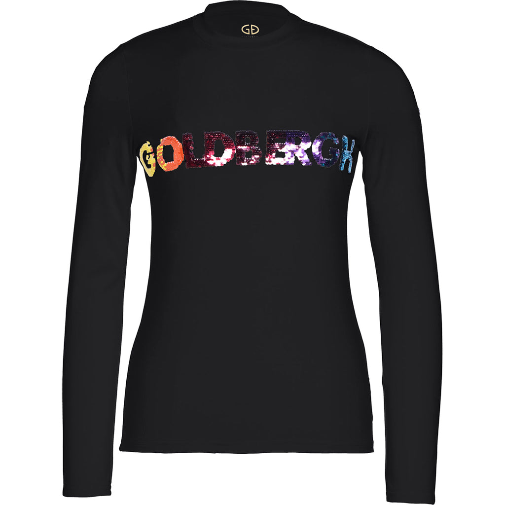 Camiseta Mujer Elie T-Shirt L/S Goldbergh Negro 1