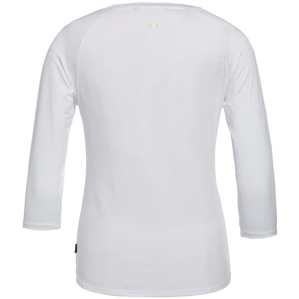 Camiseta Mujer Raven 3/4 Sleeve Top Goldbergh Blanco 2