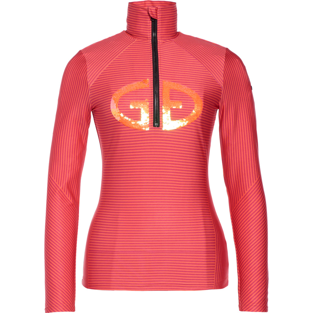 Ropa Térmica Mujer Groovy Pully L/S Goldbergh Naranja 1