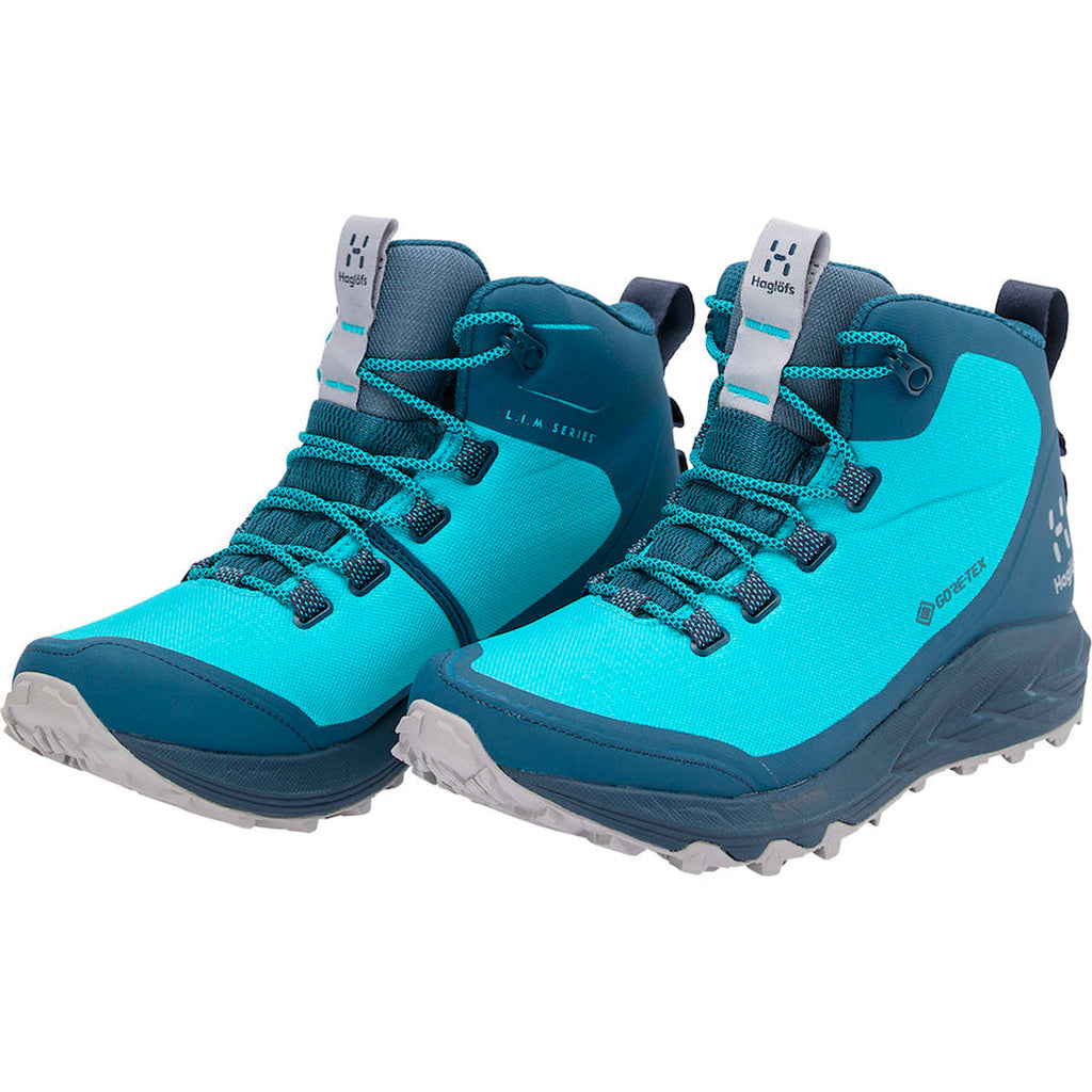 Calzado Trekking Mujer Haglöfs L.I.M Fh Gtx Mid Women Haglöfs Azul 3