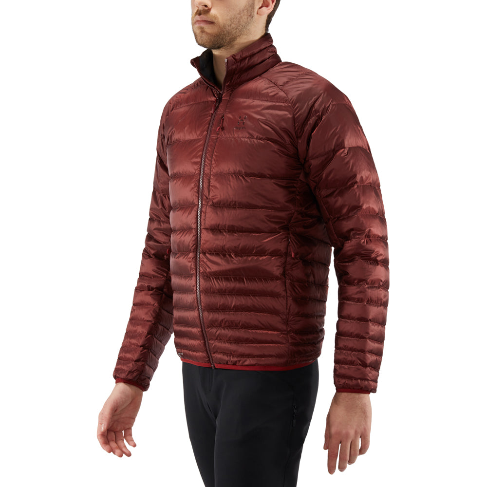 Chaqueta Hombre Essens Down Jacket Men Haglöfs Rojo 3