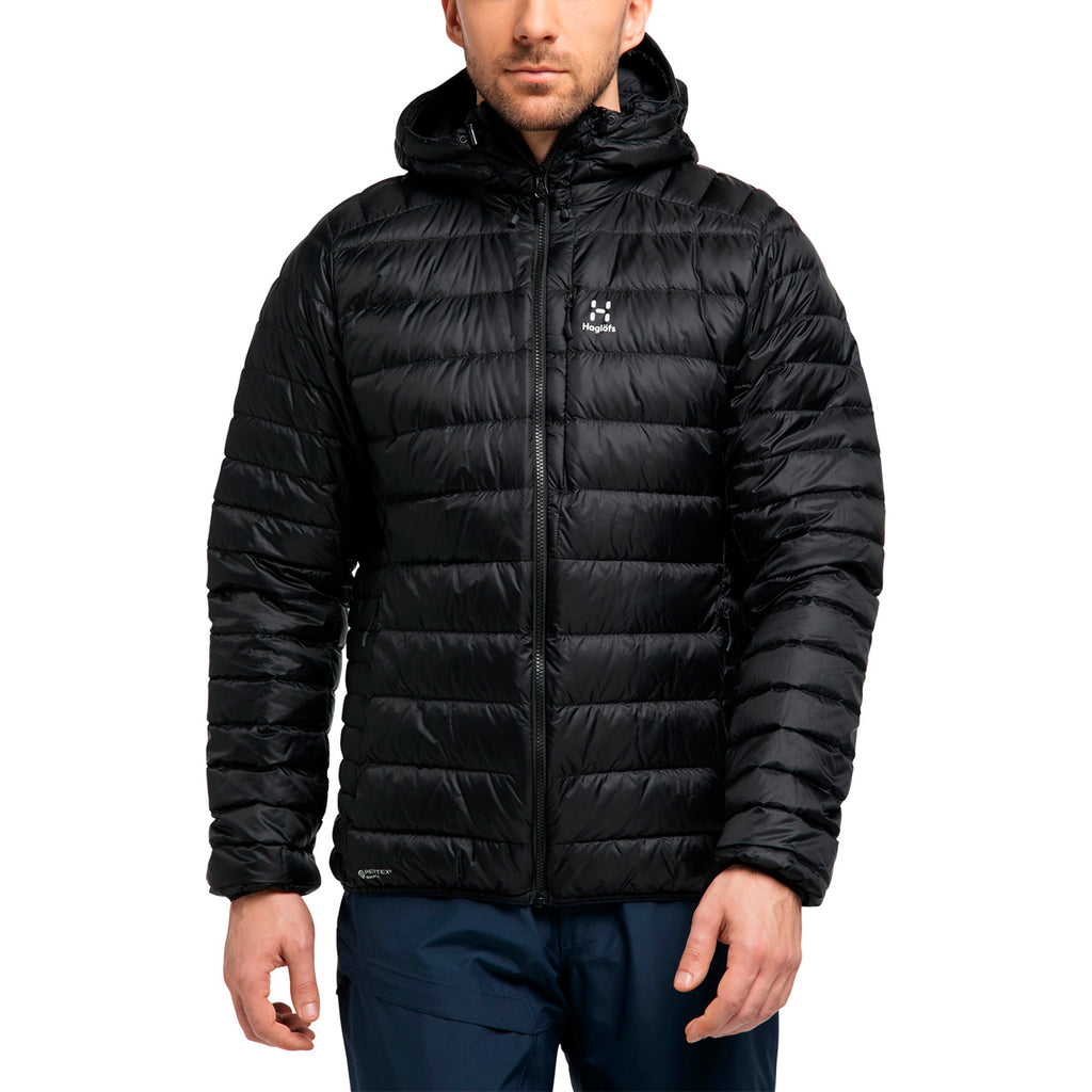 Chaqueta Hombre Roc Down Hood Men Haglöfs Negro 3