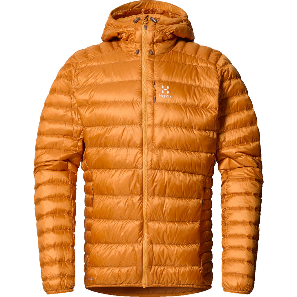 Chaqueta Hombre Roc Down Hood Men Haglöfs Amarillo 1