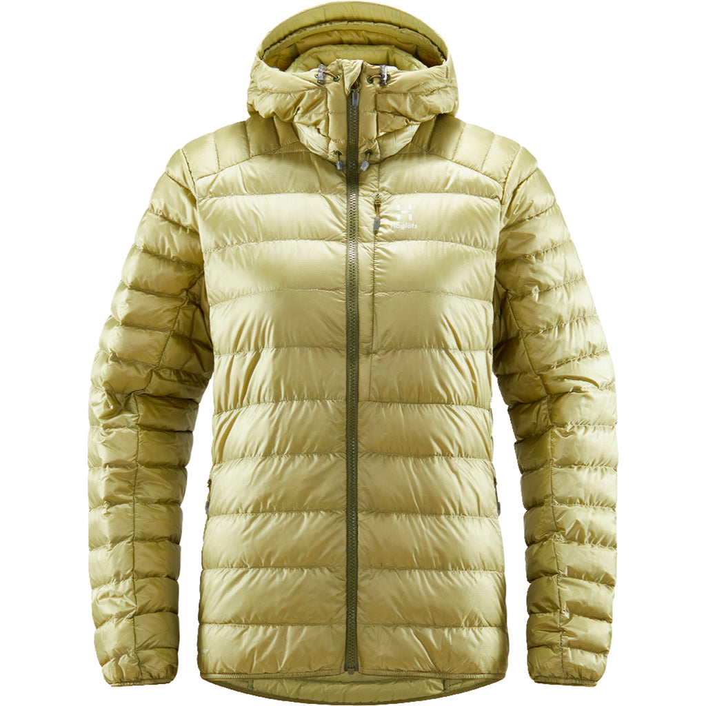 Chaqueta Mujer Roc Down Hood Women Haglöfs Verde 1