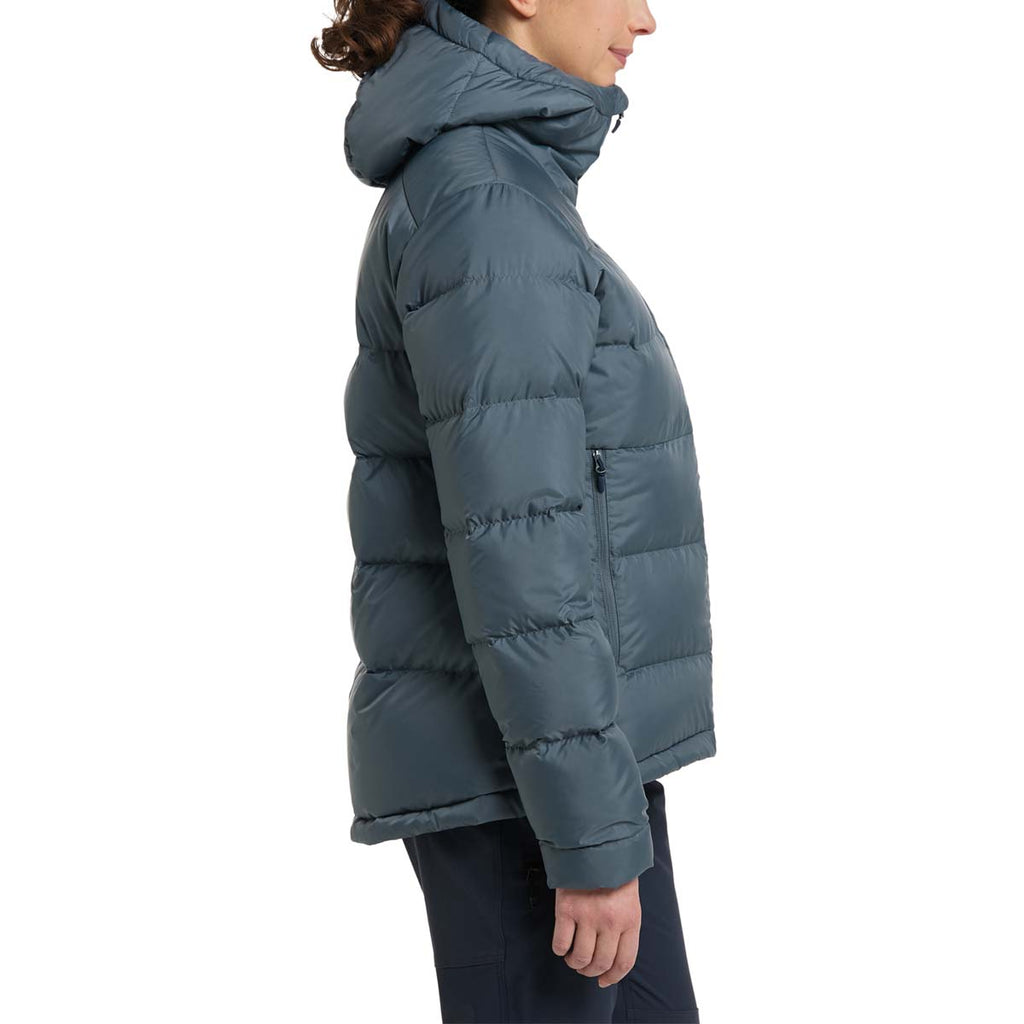 Chaqueta Mujer Bield Down Hood Women Haglöfs Gris 5