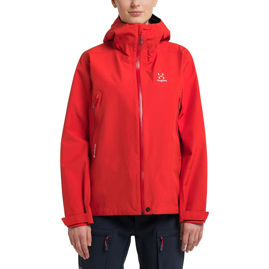 Chaqueta Mujer Roc Gtx Jacket Women Haglöfs Rojo 4