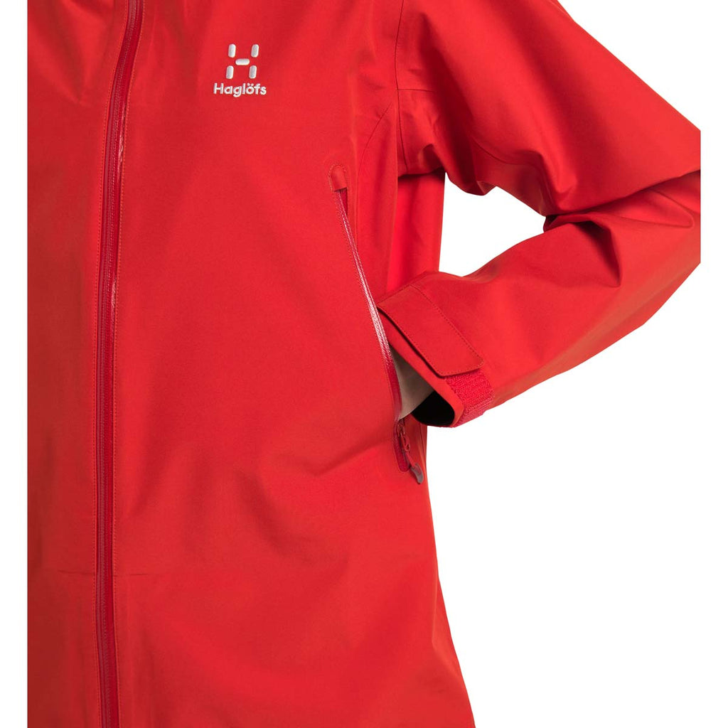 Chaqueta Mujer Roc Gtx Jacket Women Haglöfs Rojo 9