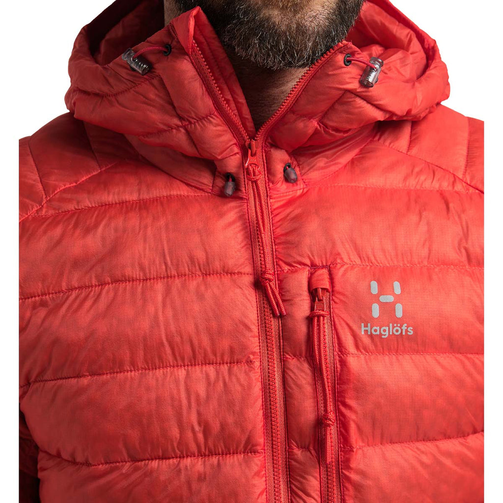 Chaqueta Hombre V Series Mimic Hood Men Haglöfs Rojo 5