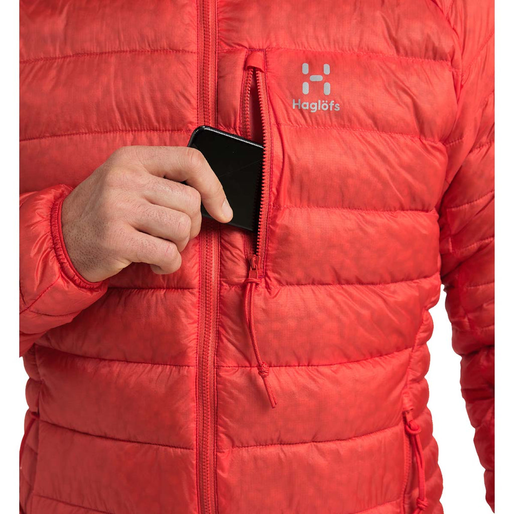 Chaqueta Hombre V Series Mimic Hood Men Haglöfs Rojo 7