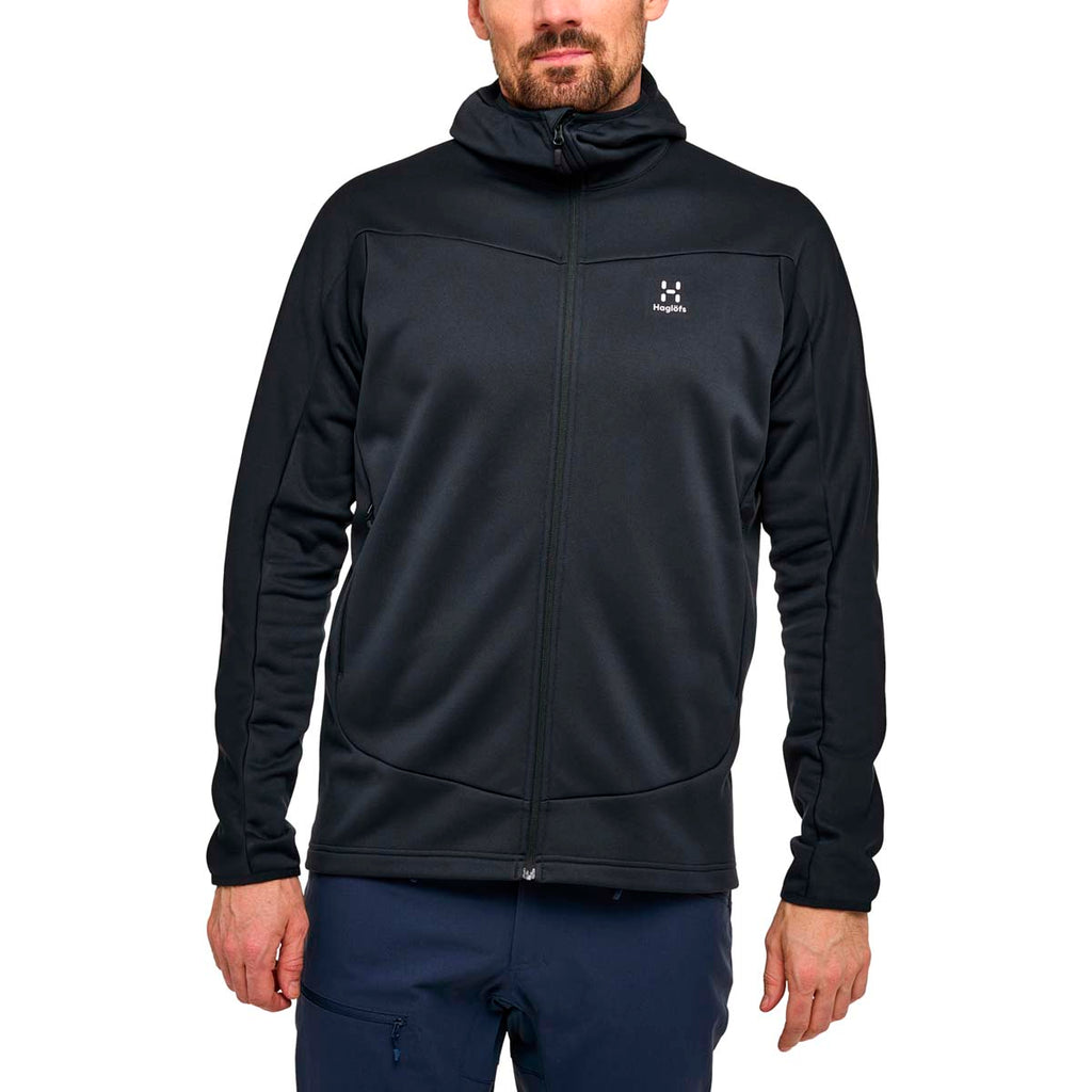 Polar Hombre Frost Mid Hood Men Haglöfs Negro 3