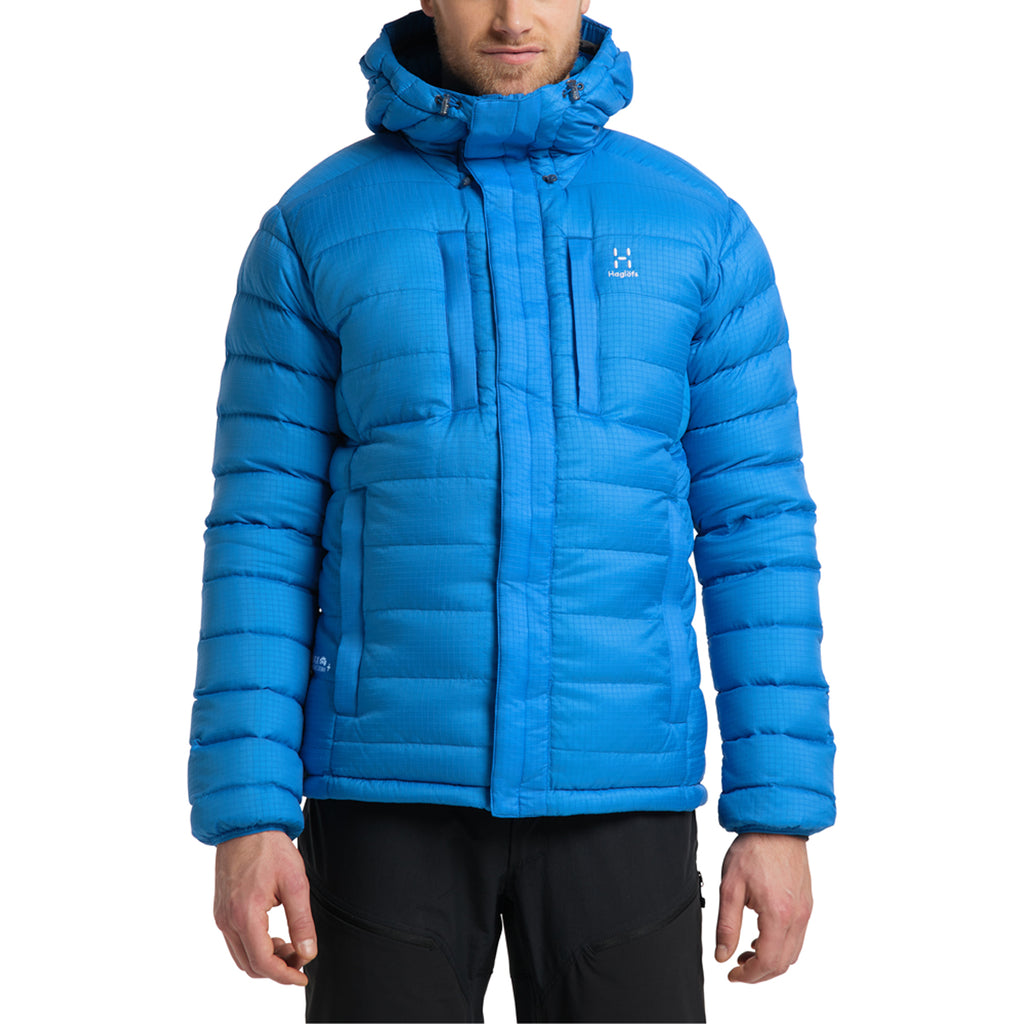 Chaqueta Hombre Reliable Down Hood Men Haglöfs Azul 3