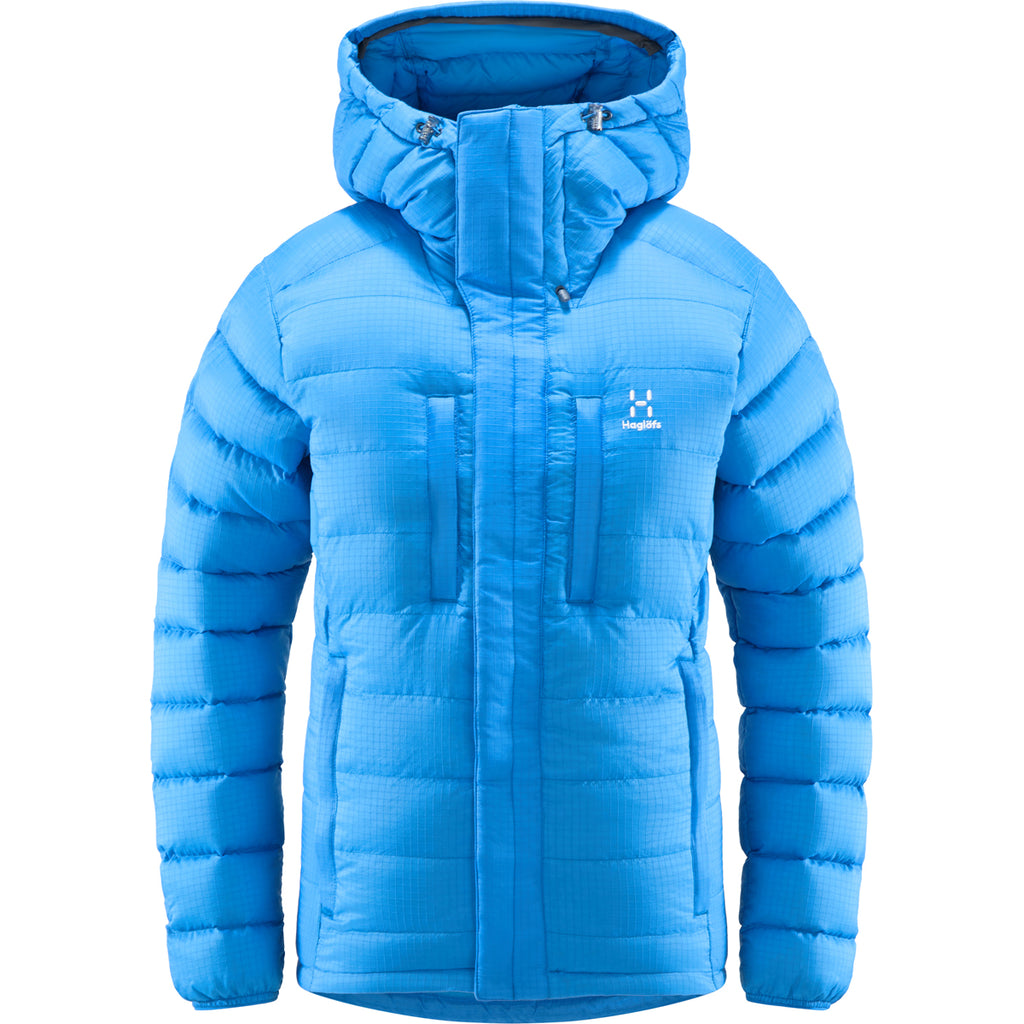 Chaqueta Mujer Reliable Down Hood Women Haglöfs Azul 1