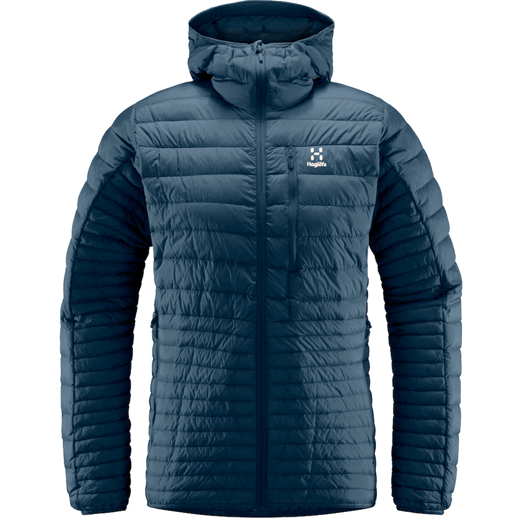 Chaqueta Hombre Micro Nordic Down Hood Men Haglöfs Azul 1