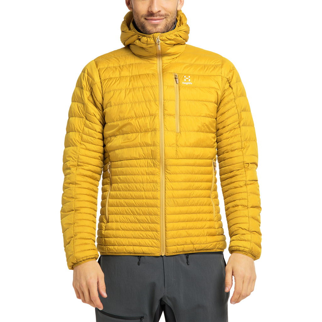 Chaqueta Hombre Micro Nordic Down Hood Men Haglöfs Amarillo 3