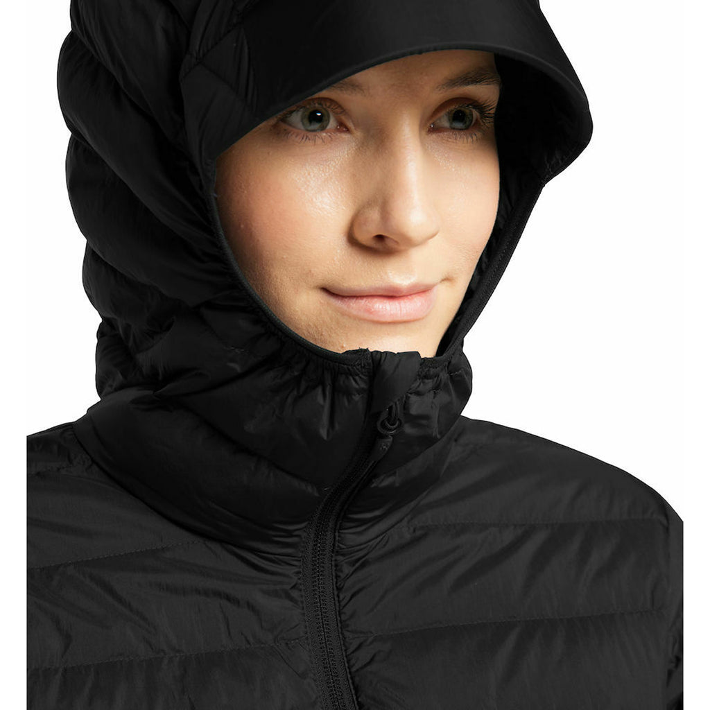 Chaqueta Mujer Micro Nordic Down Hood Women Haglöfs Negro 4