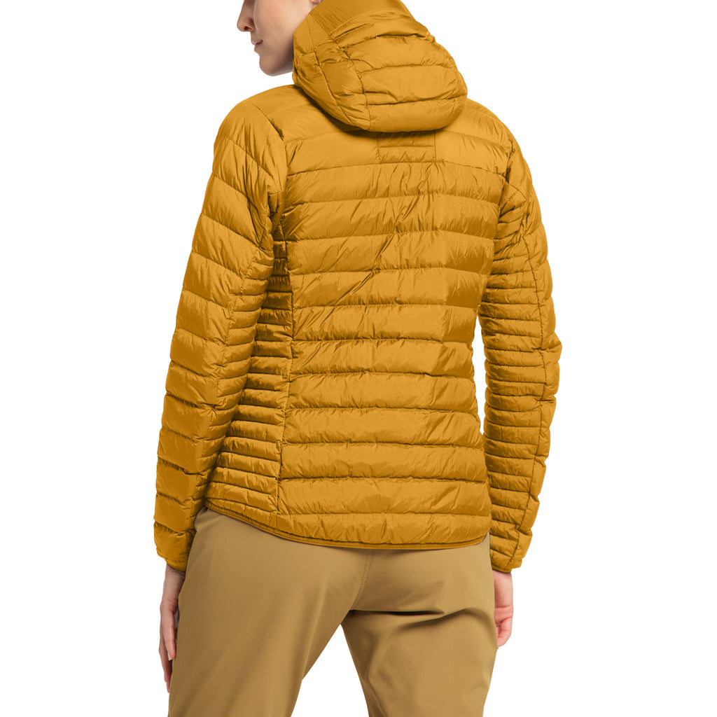 Chaqueta Mujer Micro Nordic Down Hood Women Haglöfs Amarillo 4