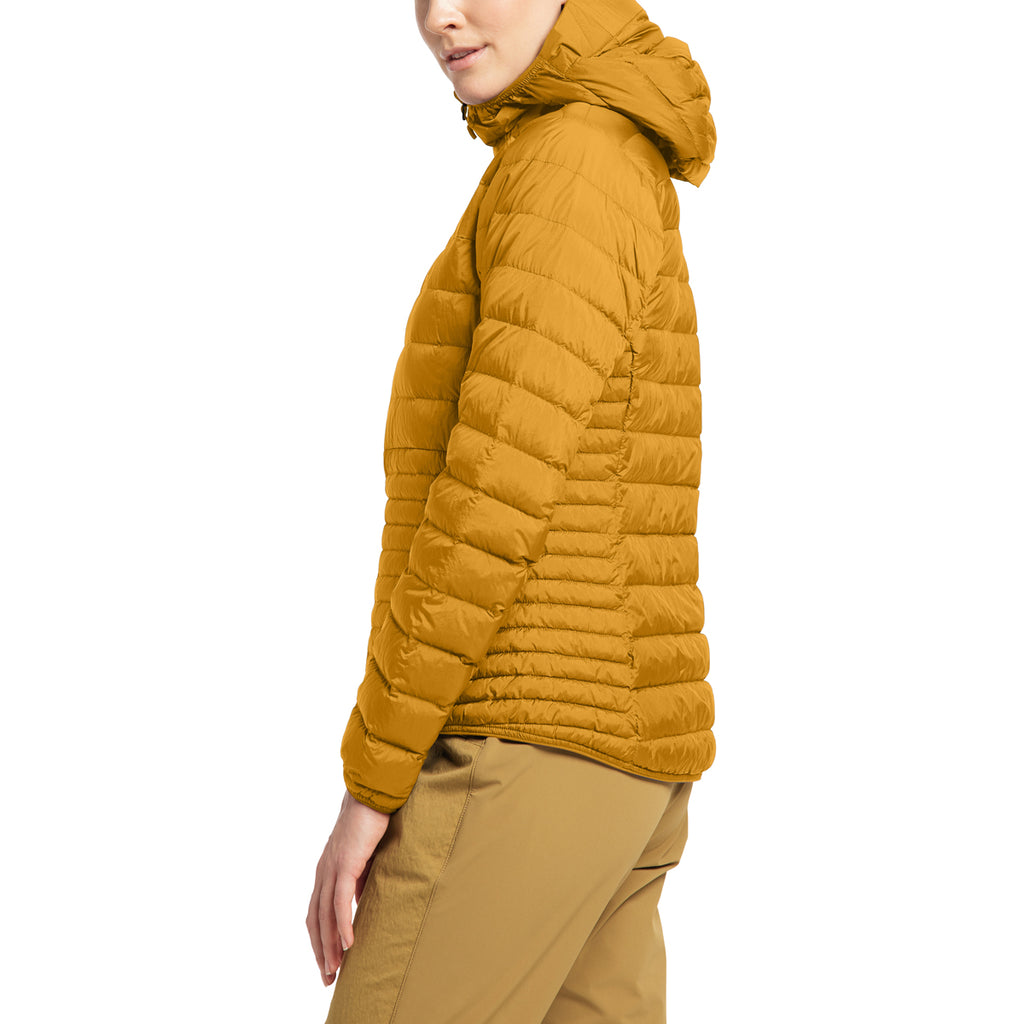 Chaqueta Mujer Micro Nordic Down Hood Women Haglöfs Amarillo 5