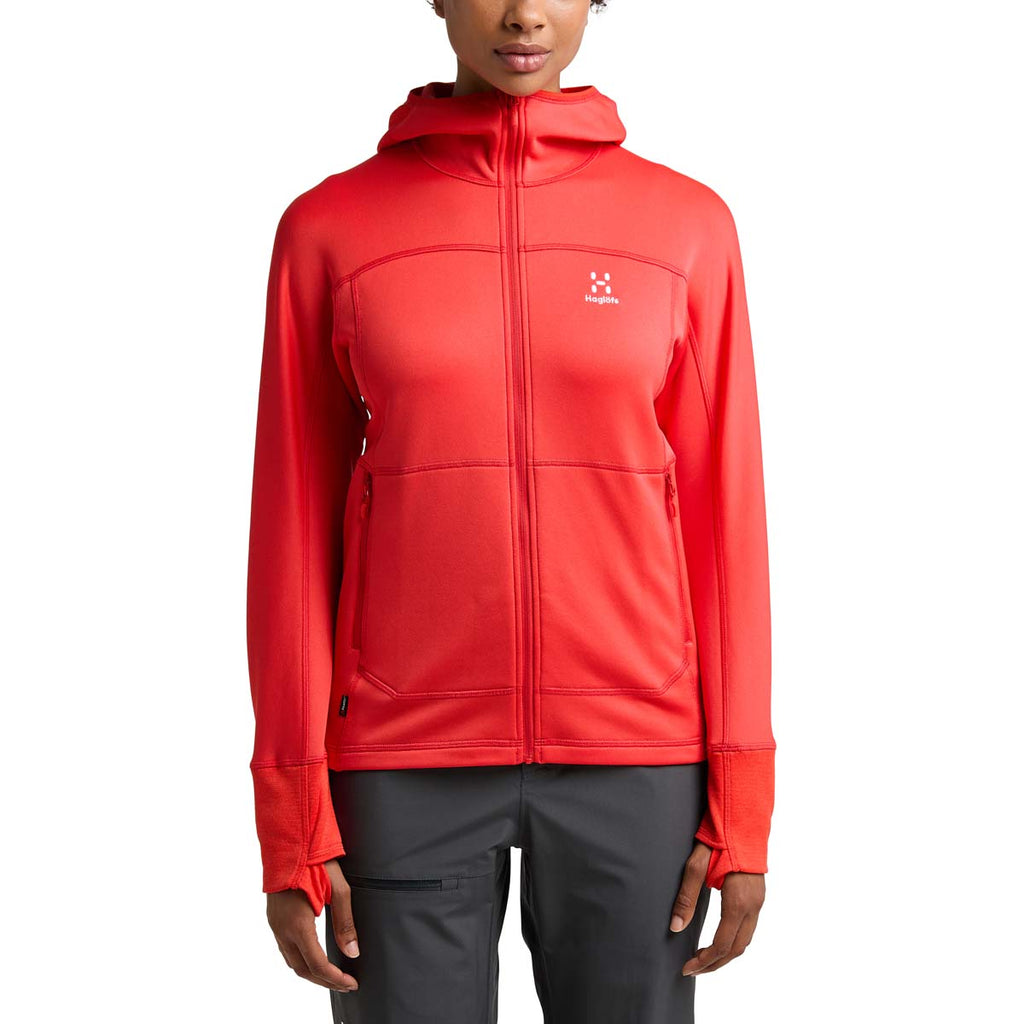 Polar Mujer Betula Hood Women Haglöfs Rojo 3