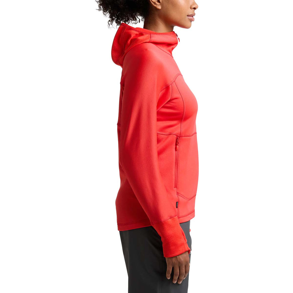 Polar Mujer Betula Hood Women Haglöfs Rojo 5