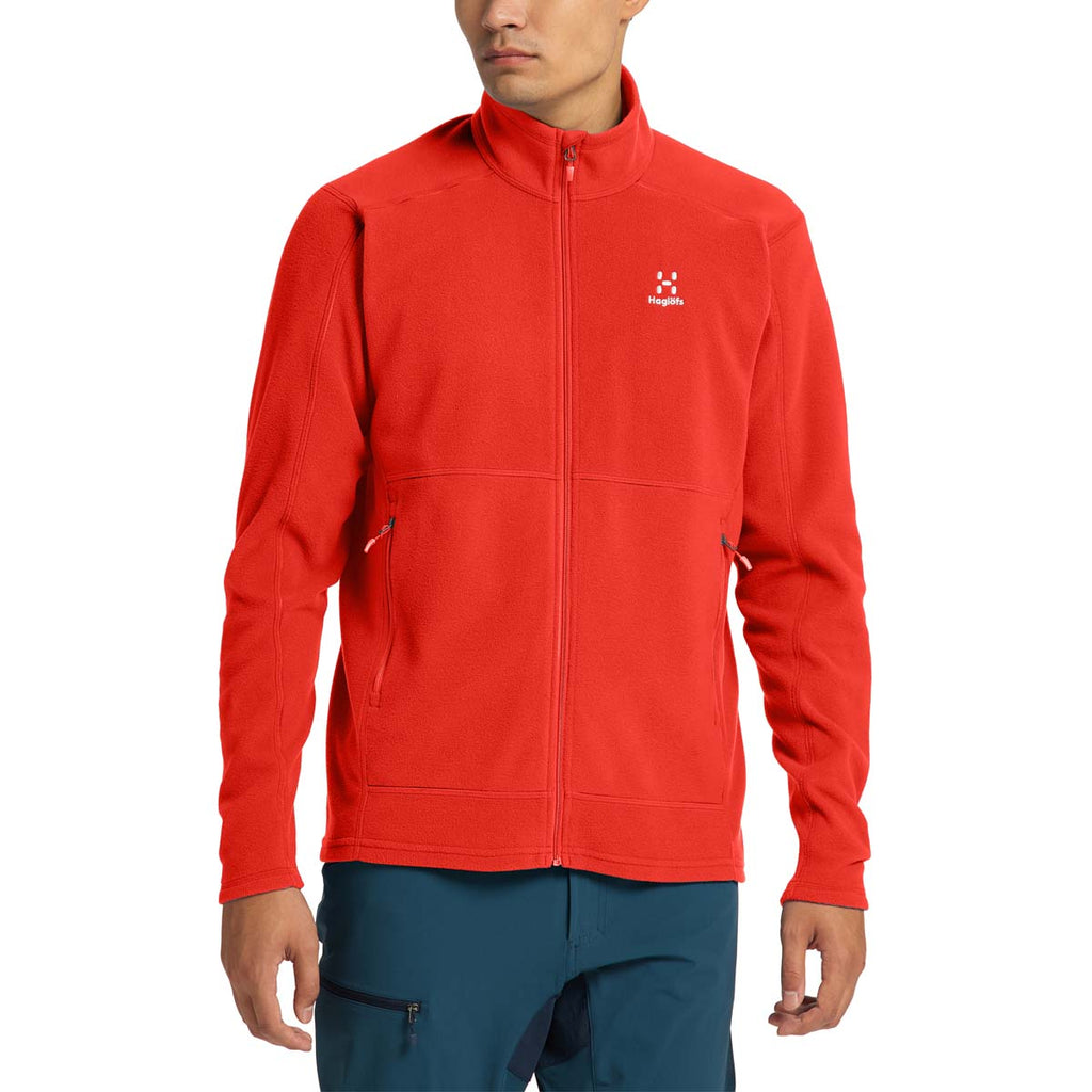 Polar Hombre Buteo Mid Jacket Men Haglöfs Rojo 3