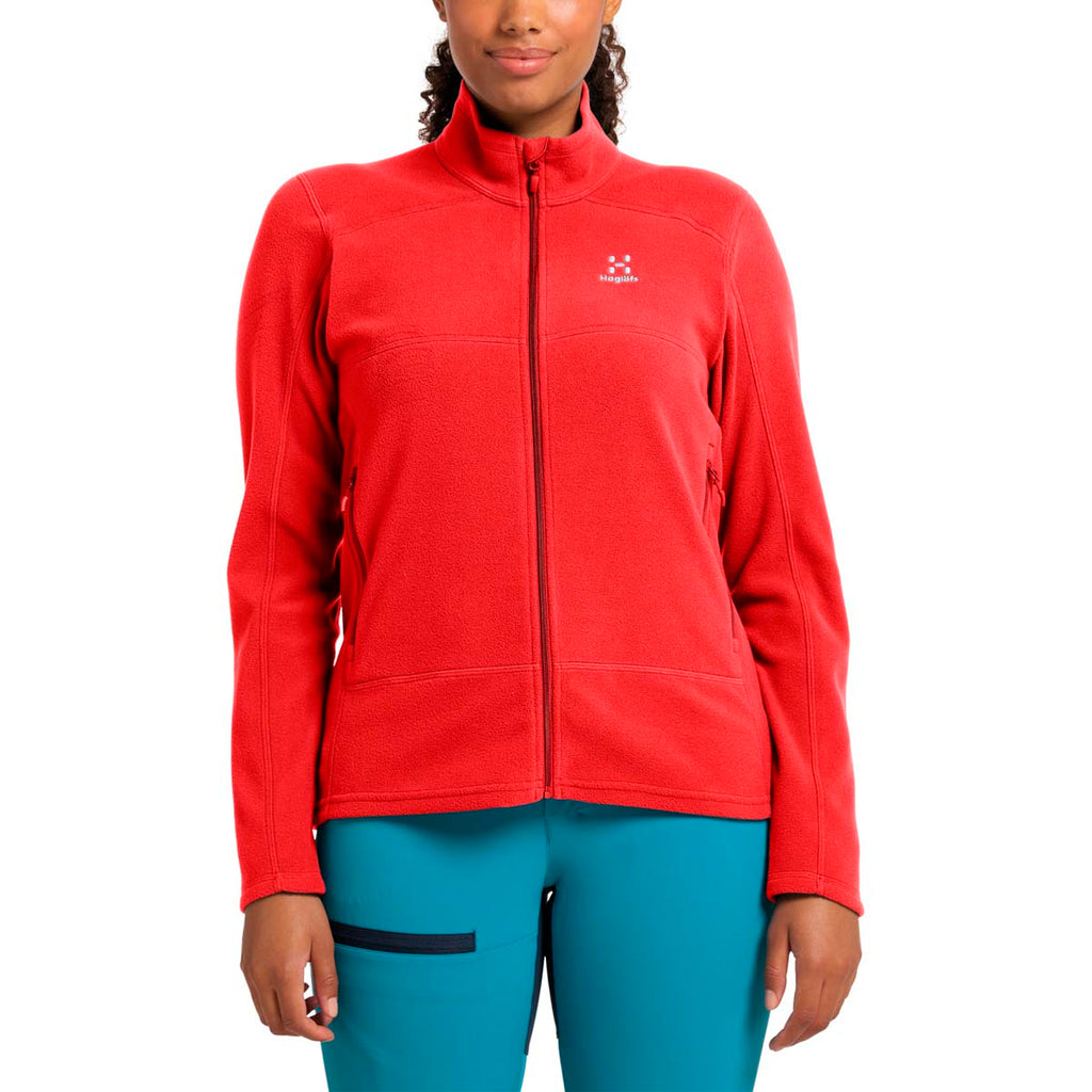 Polar Mujer Buteo Mid Jacket Women Haglöfs Rojo 3