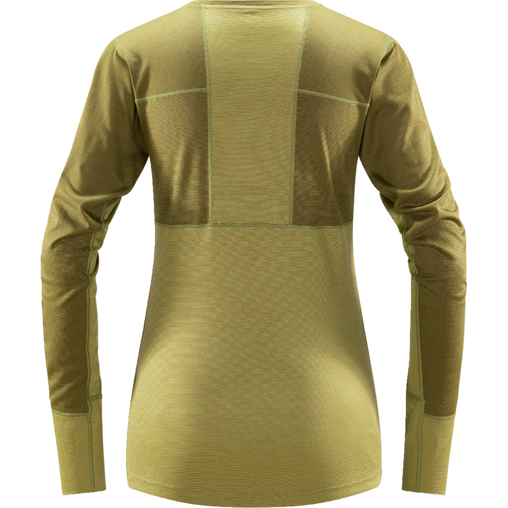 Ropa Térmica Mujer Natural Blend Tech Crew Neck W Haglöfs Verde 2