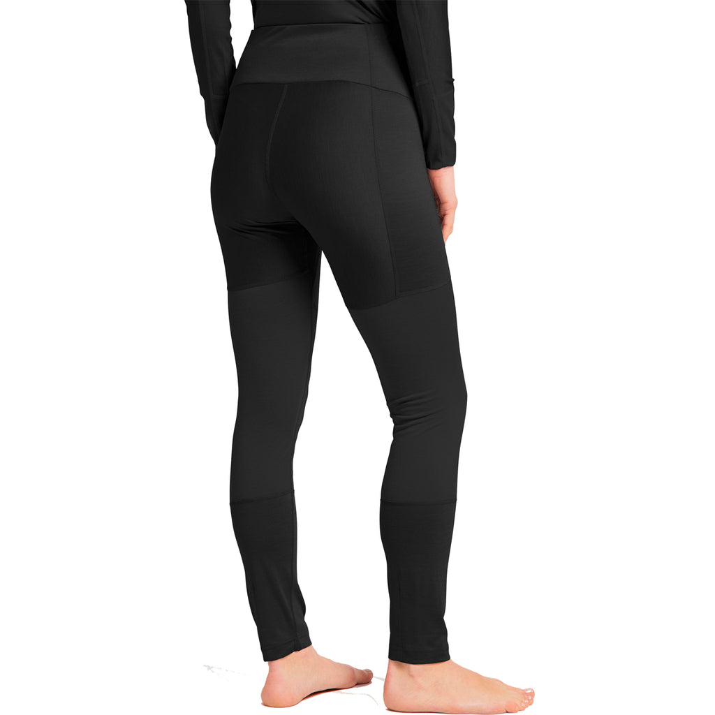 Ropa Térmica Mujer Natural Blend Tech Long Johns Haglöfs Negro 4