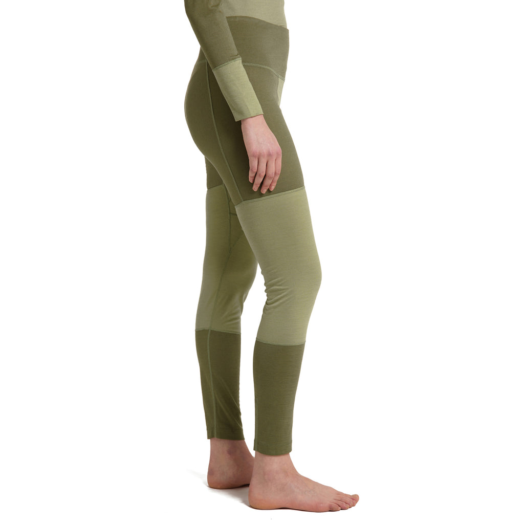 Ropa Térmica Mujer Natural Blend Tech Long Johns Haglöfs Verde 5