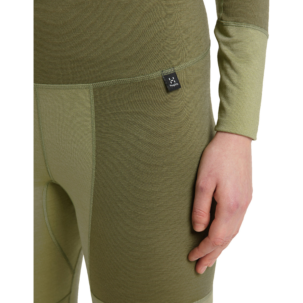 Ropa Térmica Mujer Natural Blend Tech Long Johns Haglöfs Verde 6