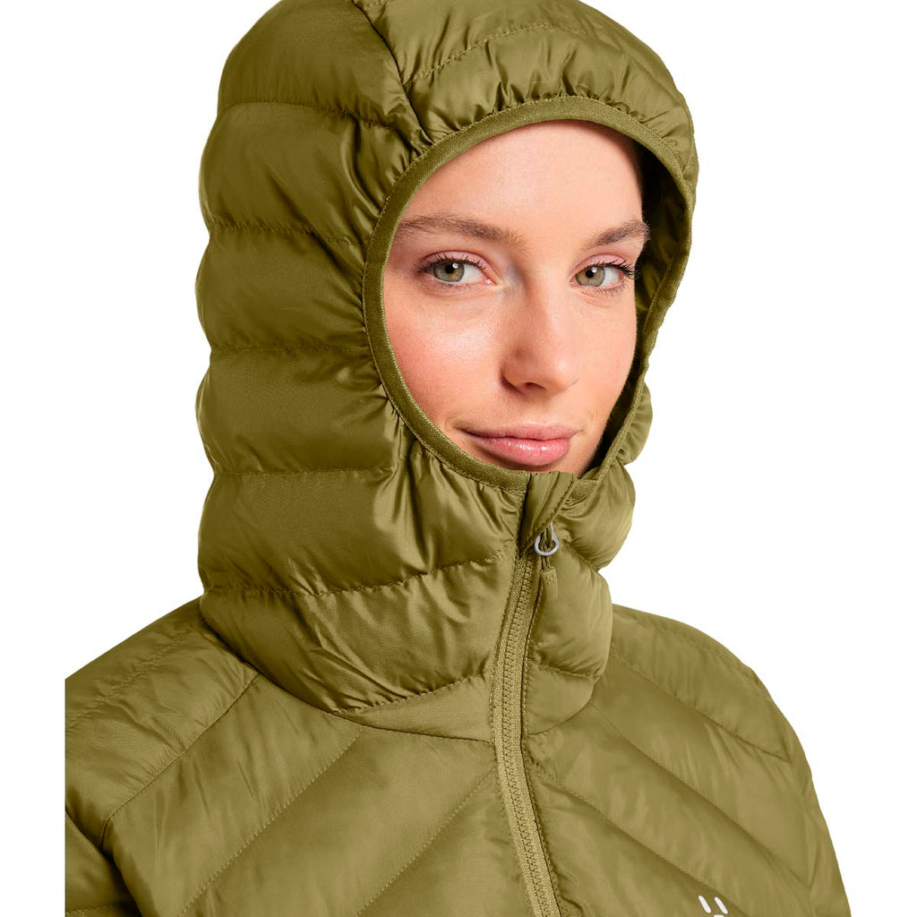 Chaqueta Mujer Särna Mimic Hood Women Haglöfs Verde 5