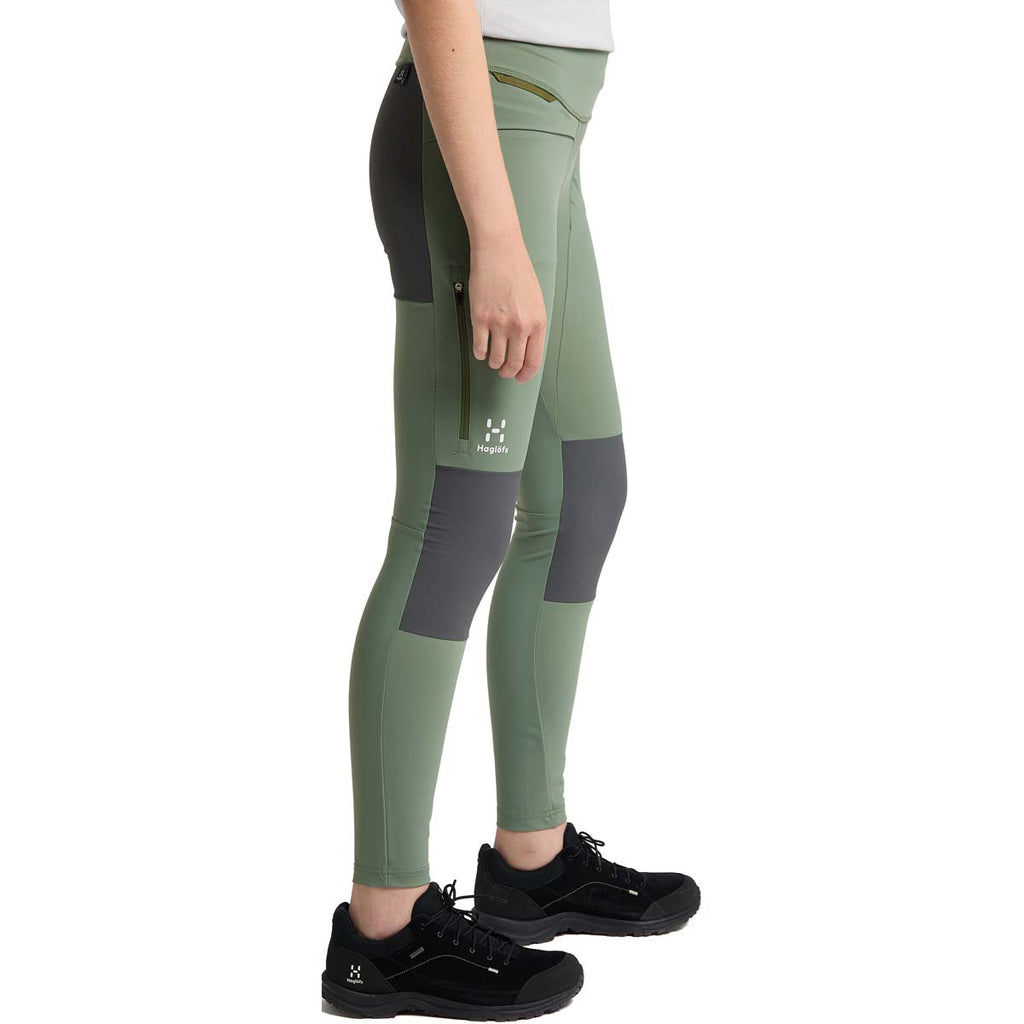 Malla Mujer Luna Tights Women Haglöfs Verde 5