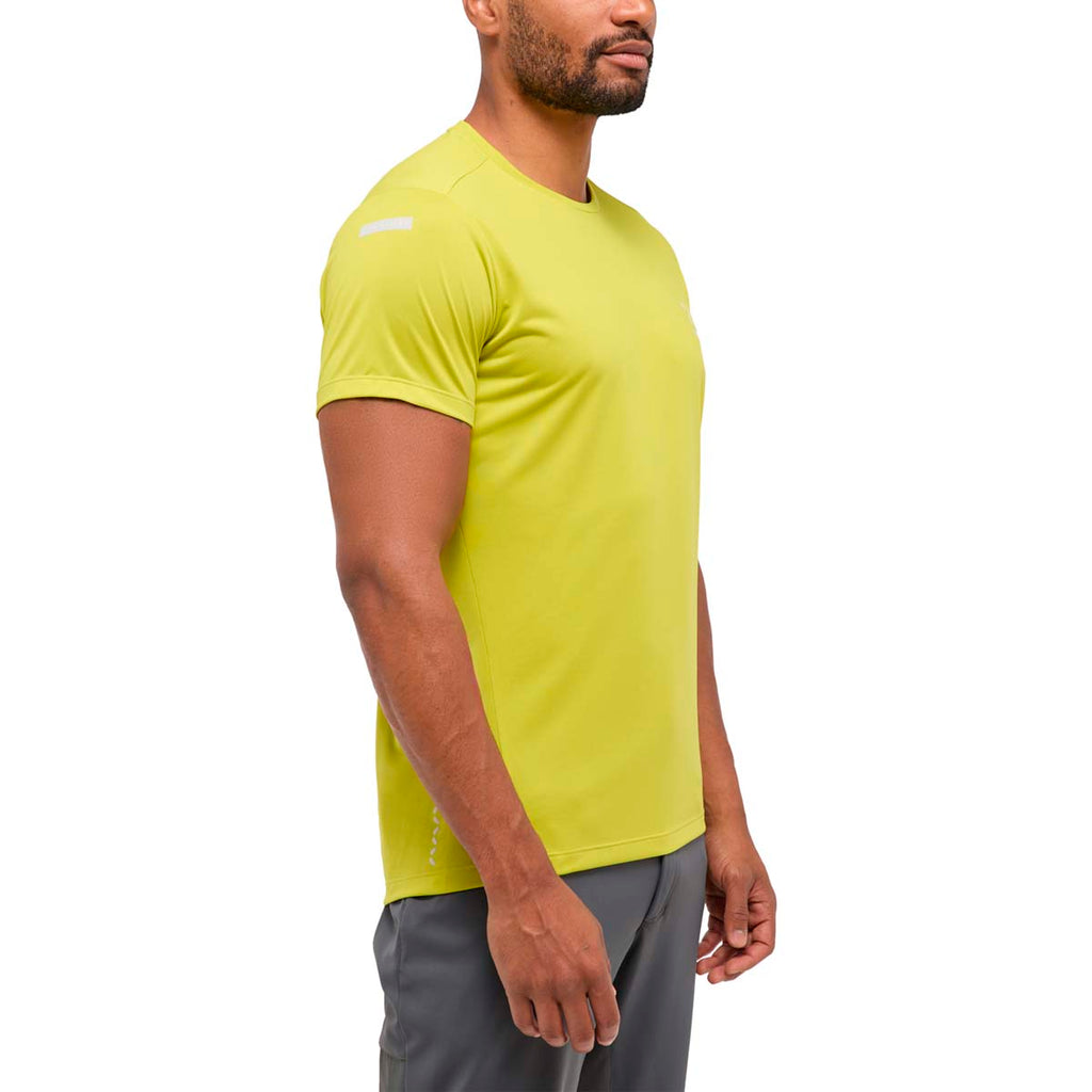 Camiseta Hombre L.I.M Tech Tee Men Haglöfs Amarillo 5