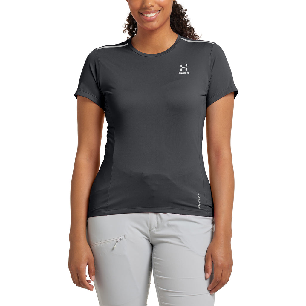 Camiseta Mujer L.I.M Tech Tee Women Haglöfs Gris 3