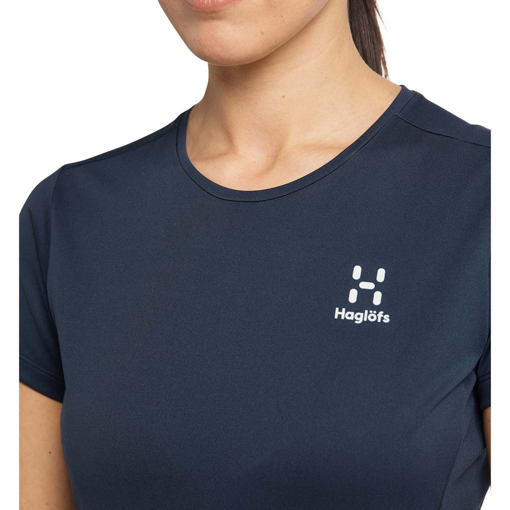 Camiseta Mujer L.I.M Tech Tee Women Haglöfs Azul 6