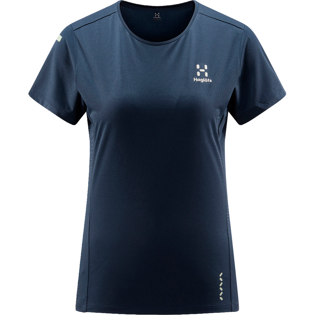 Camiseta Mujer L.I.M Tech Tee Women Haglöfs Azul 1