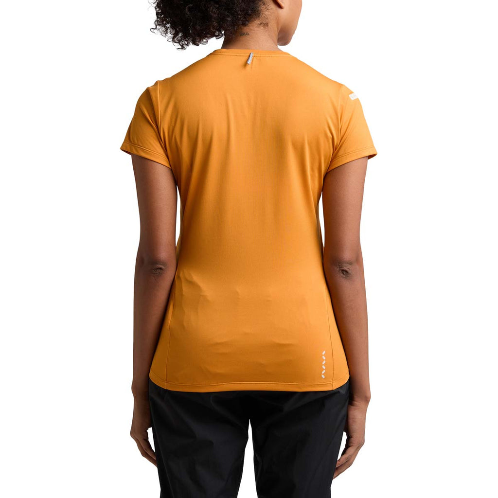 Camiseta Mujer L.I.M Tech Tee Women Haglöfs Amarillo 4