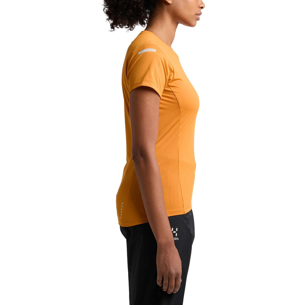 Camiseta Mujer L.I.M Tech Tee Women Haglöfs Amarillo 5