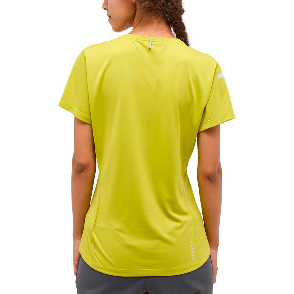 Camiseta Mujer L.I.M Tech Tee Women Haglöfs Amarillo 4