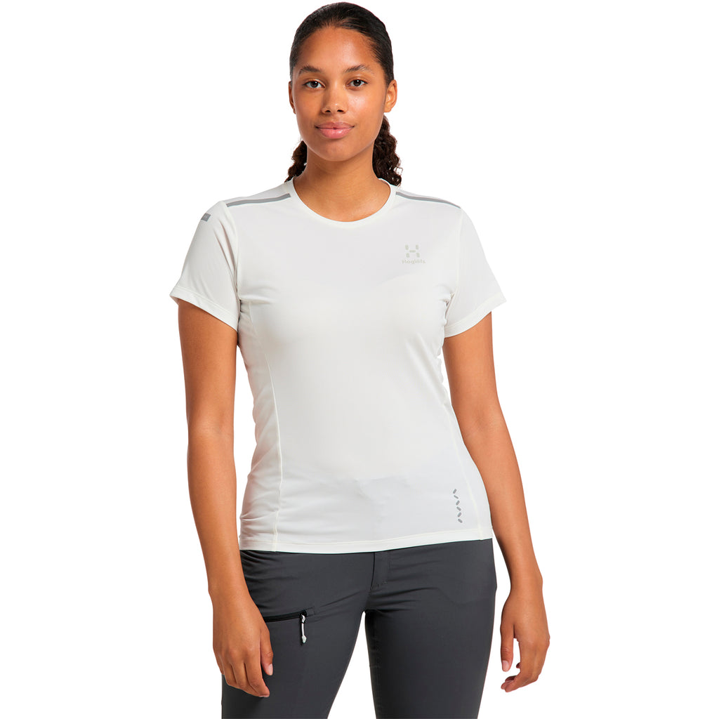 Camiseta Mujer L.I.M Tech Tee Women Haglöfs Blanco 3