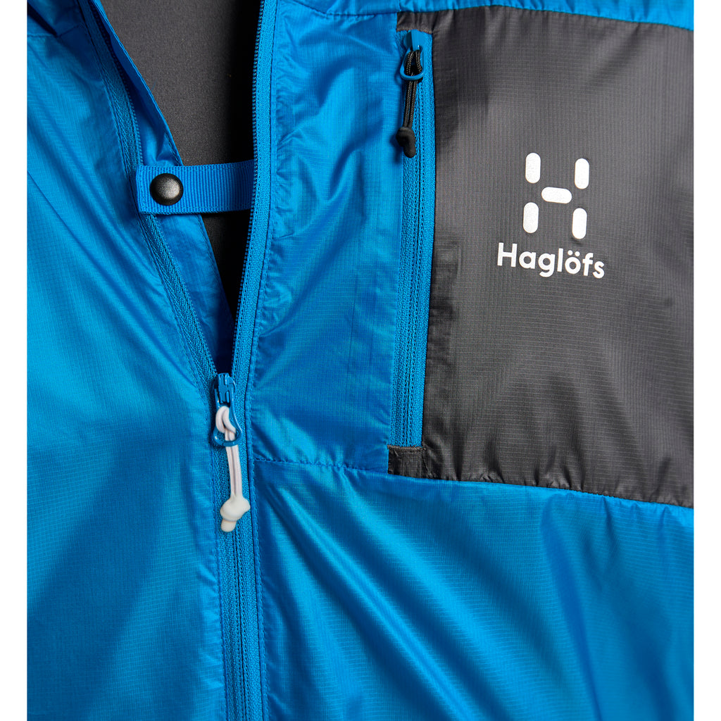 Chaqueta Hombre L.I.M Shield Hood Men Haglöfs Azul 7