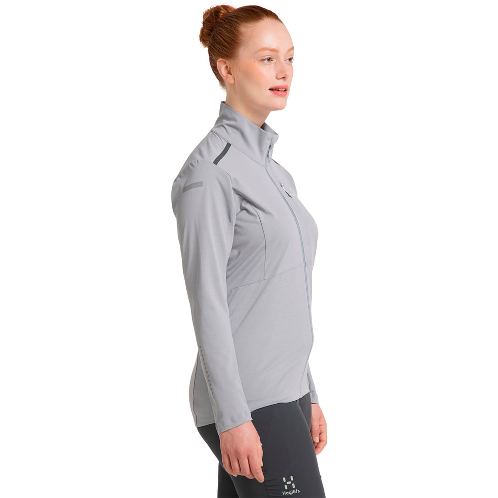 Polar Mujer L.I.M Strive Mid Jacket Women Haglöfs Gris 5