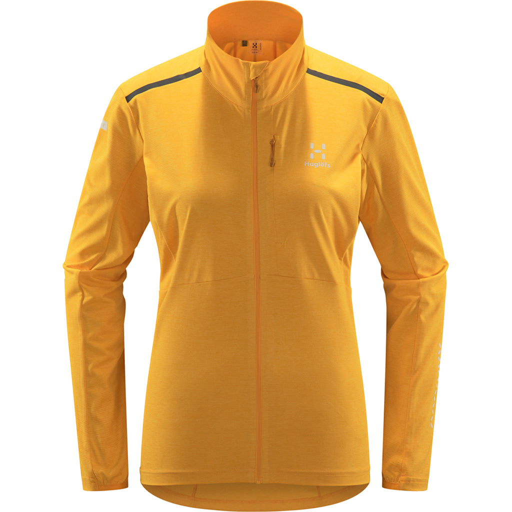 Polar Mujer L.I.M Strive Mid Jacket Women Haglöfs Amarillo 1