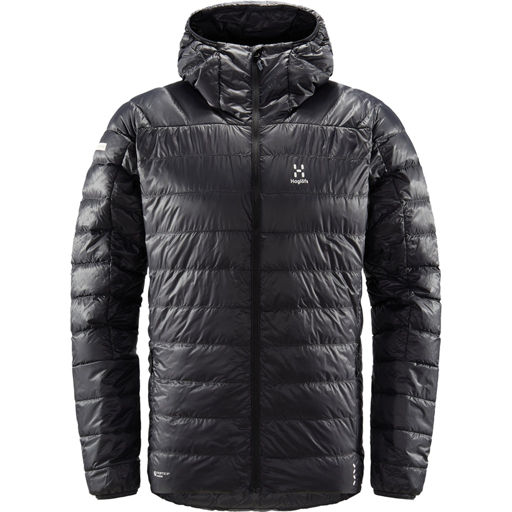 Chaqueta Hombre L.I.M Down Hood Men Haglöfs Negro 1