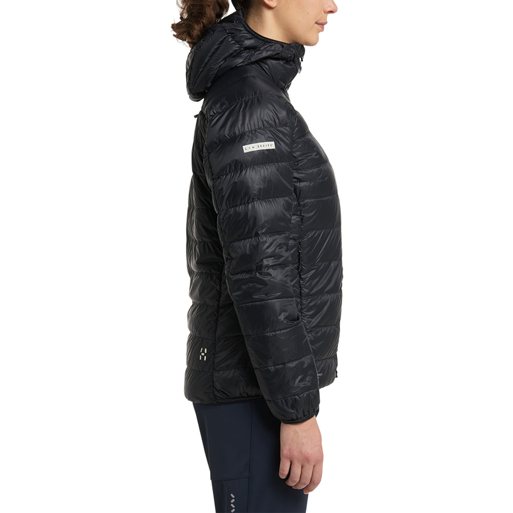 Chaqueta Mujer L.I.M Down Hood Women Haglöfs Negro 5