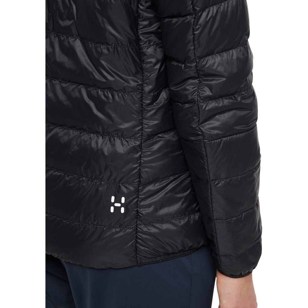 Chaqueta Mujer L.I.M Down Hood Women Haglöfs Negro 10