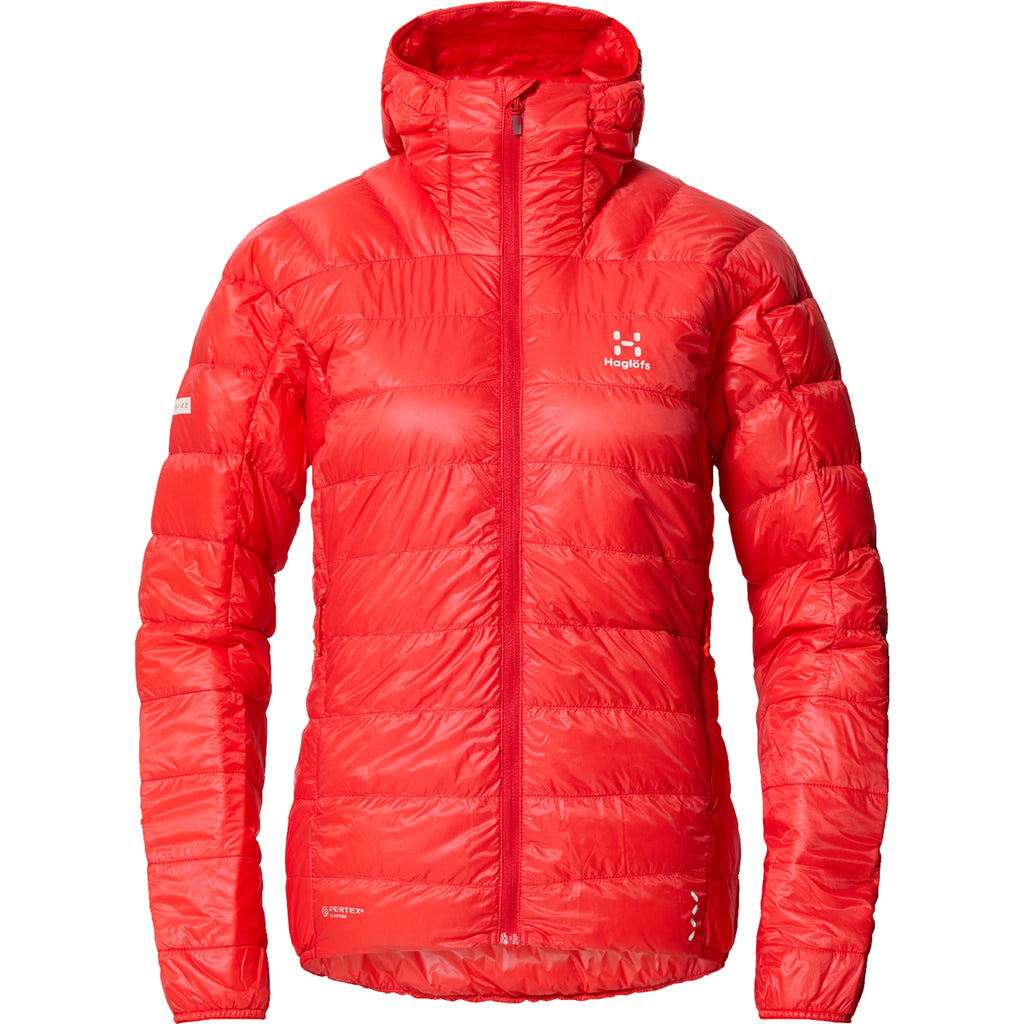 Chaqueta Mujer L.I.M Down Hood Women Haglöfs Rojo 1