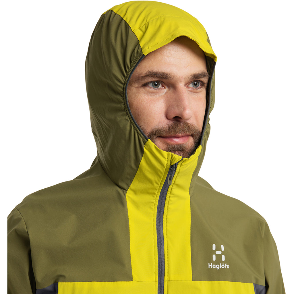 Chaqueta Hombre L.I.M Alpha Hood Men Haglöfs Amarillo 6