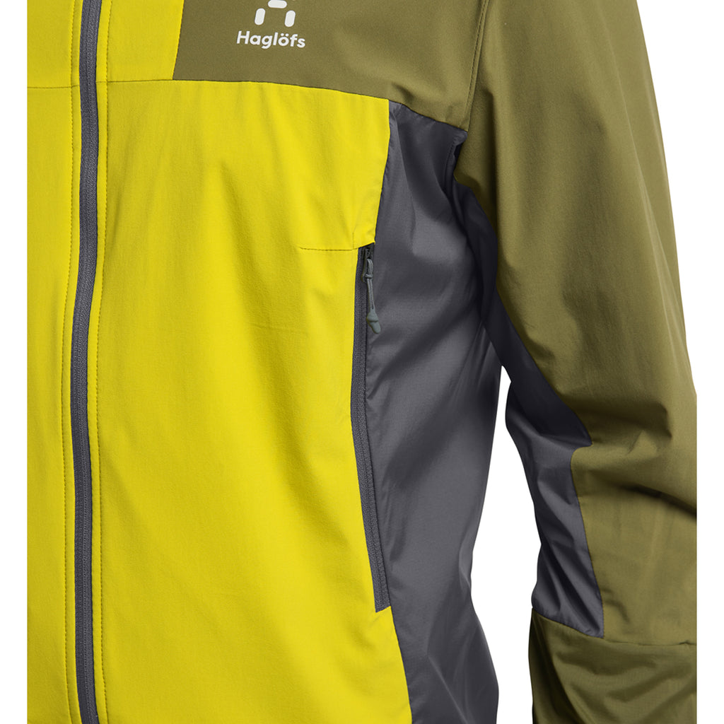 Chaqueta Hombre L.I.M Alpha Hood Men Haglöfs Amarillo 8