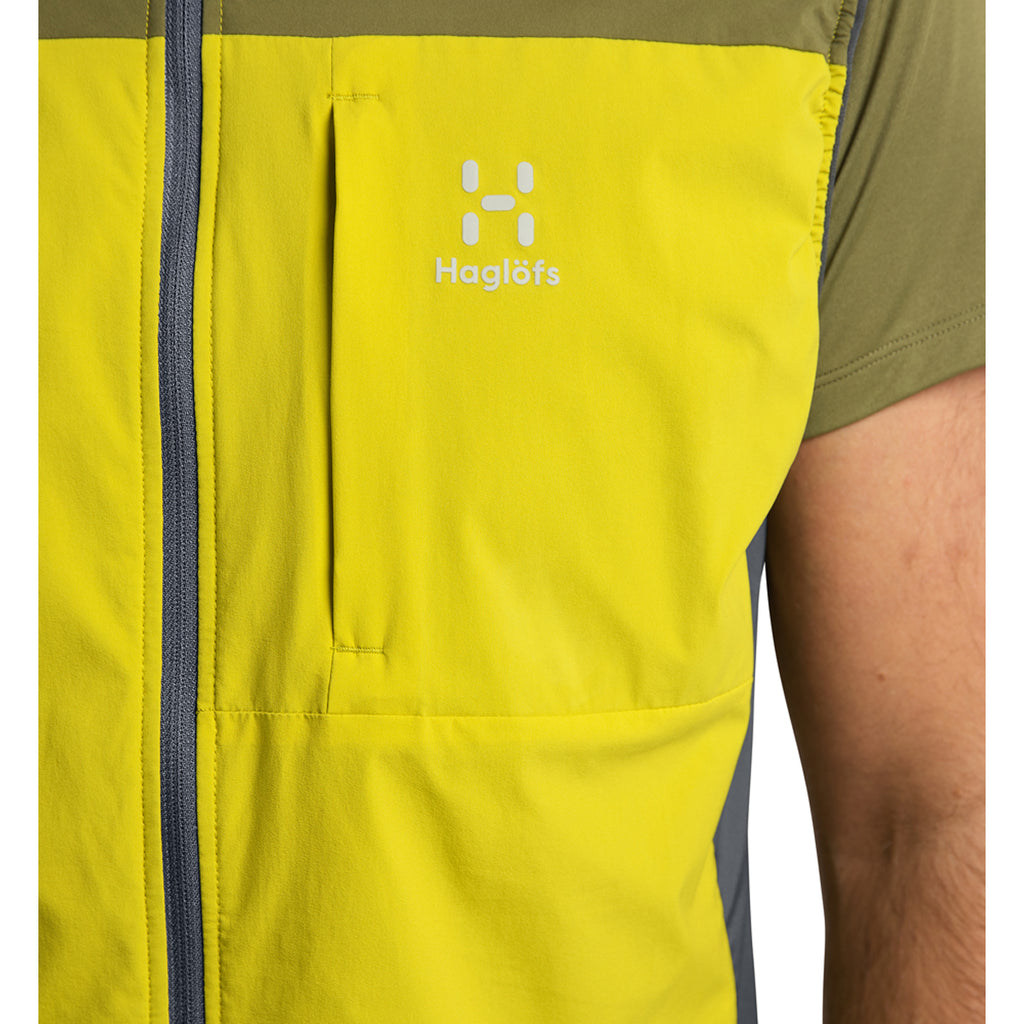 Chaleco Hombre L.I.M Alpha Vest Men Haglöfs Amarillo 6