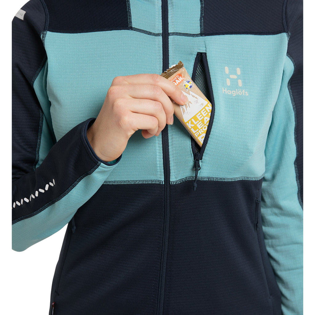 Polar Mujer L.I.M Mid Fast Hood Women Haglöfs Azul 9